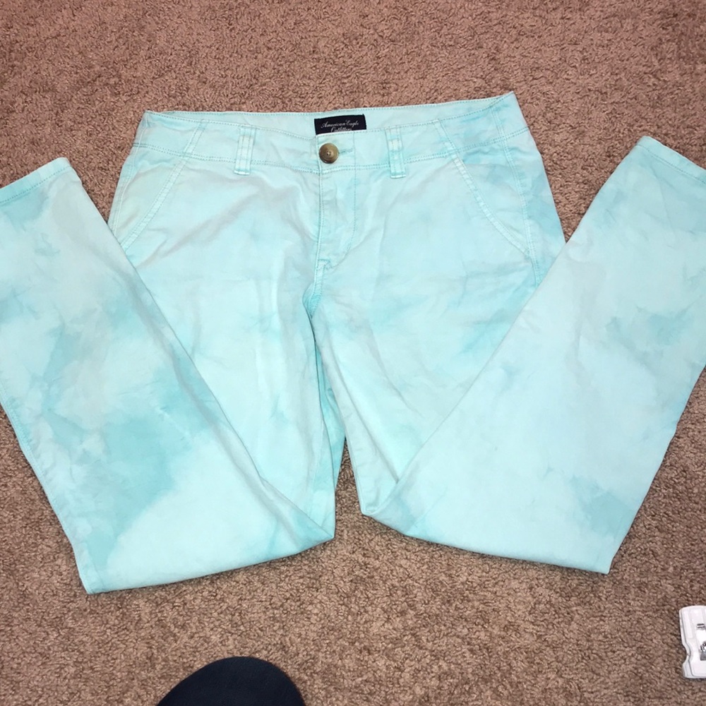 AE stretch Jeans- pale blue wash